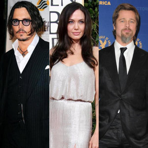 Angelina Jolie a Brad Pitt: 'Johnny Depp me gusta más que tú'