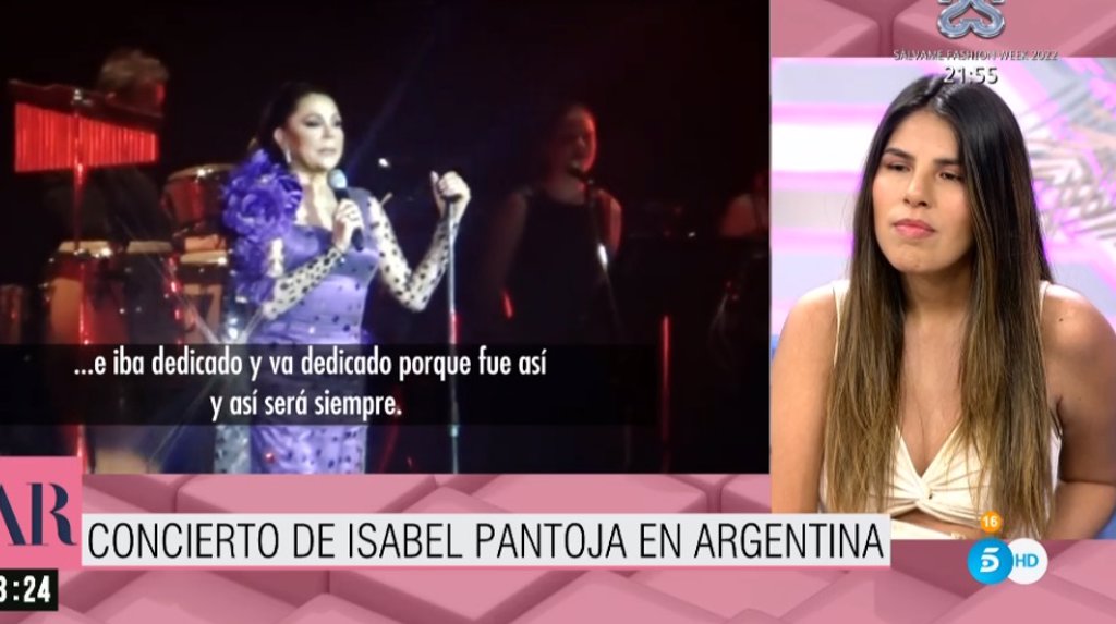 Isabel Pantoja regresa por todo lo alto en Buenos Aires Así ha sido