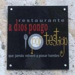 Un menú 