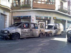 Detienen a ocho personas por enfrentarse a la Ertzaintza en la localidad vizcaína de Lekeitio