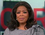 Oprah Winfrey, entre lagrimas: 