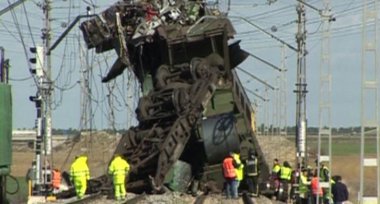 Choque Trenes en Castilla y Leon