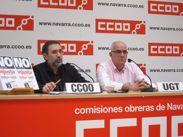 UGT Y CCOO Se Movilizan Este Domingo En Pamplona Contra La Reforma Laboral