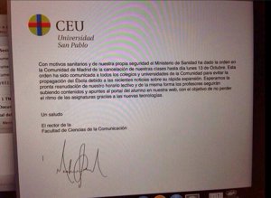 Bulo CEU ébola