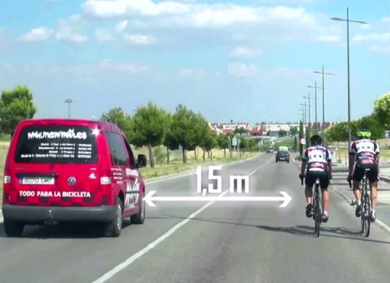 Cómo Adelantar A Un Ciclista Siguiendo Las Normas De Seguridad