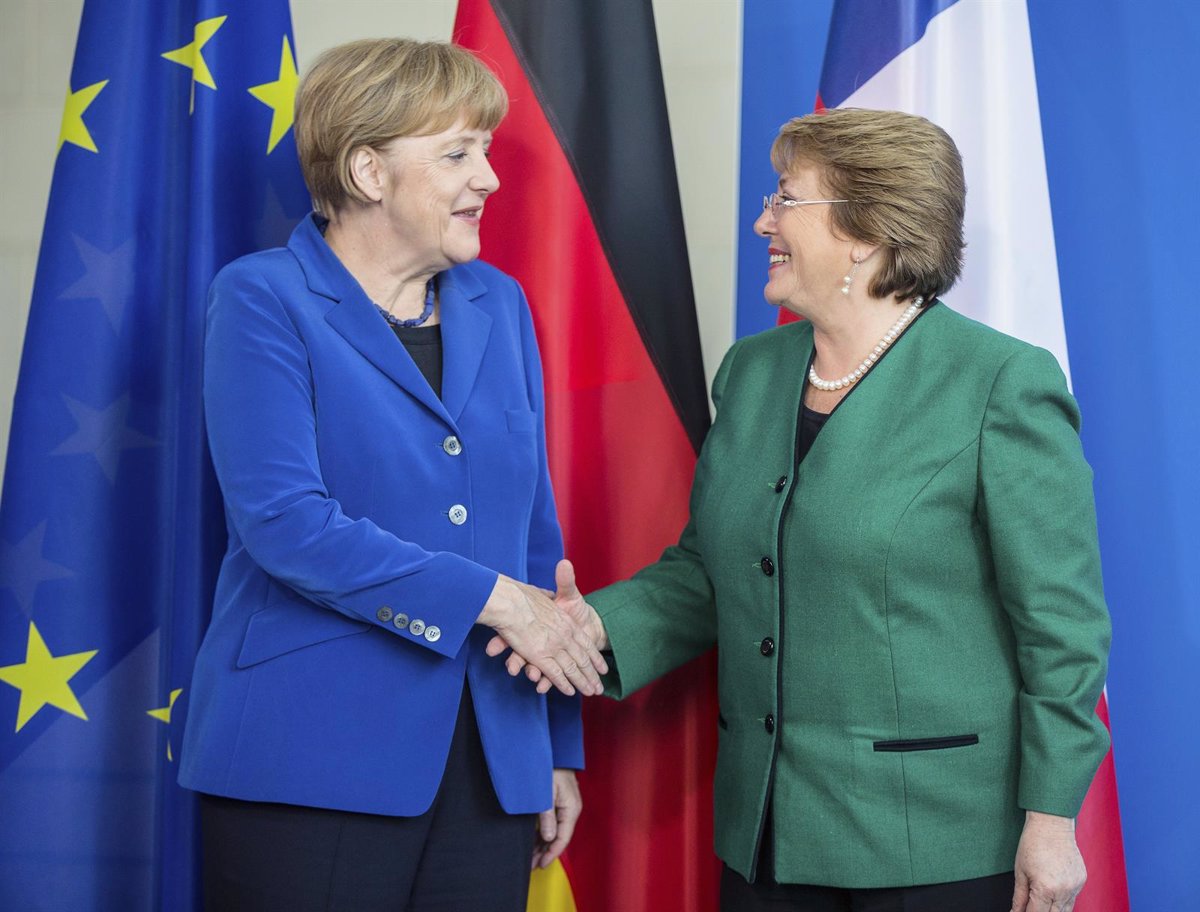 Merkel Y Bachelet Abogan Por Actualizar El Tratado De Libre Comercio