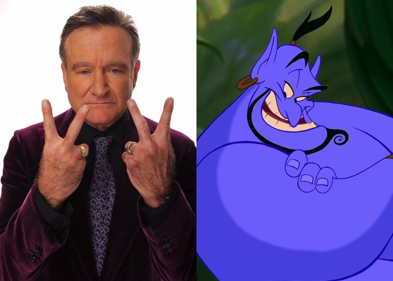 Imágenes Inéditas De Robin Williams Doblando Al Genio De Aladdin