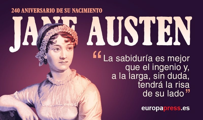 242 años del nacimiento de Jane Austen 10 de sus citas memorables