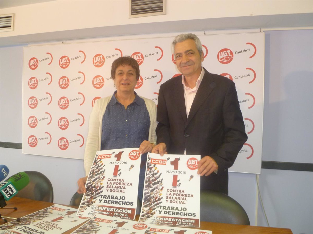 Ugt Y Ccoo Se Manifestar N El De Mayo Contra La Pobreza Salarial Y