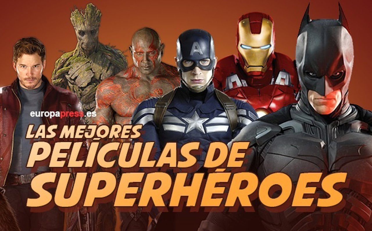 Cales son as películas de superheroes Cales son as películas de superheroes