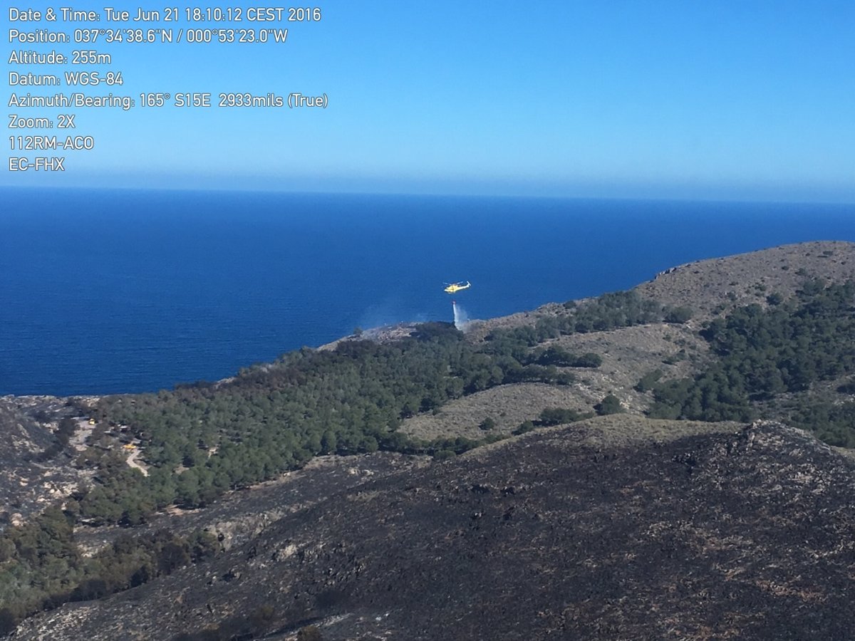 Efectivos Del Plan Infomur Acuden A Sofocar Un Conato De Incendio En La