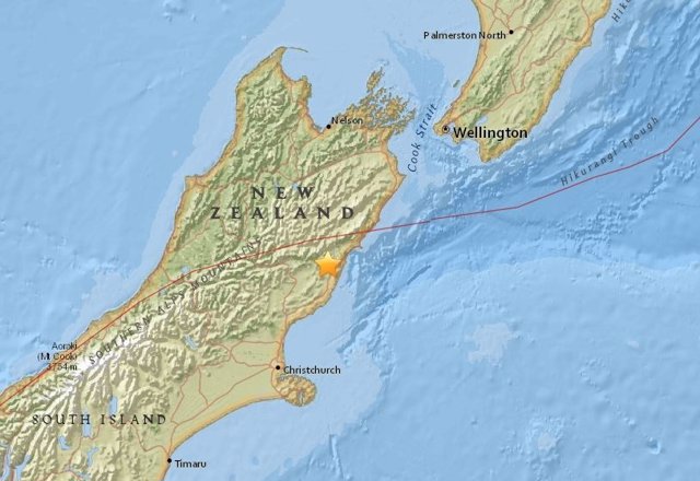 Registrado Un Terremoto De Magnitud En Nueva Zelanda