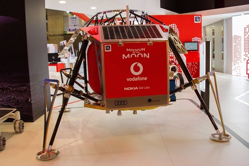 Nokia y Vodafone instalarán red 4G-LTE en la Luna
