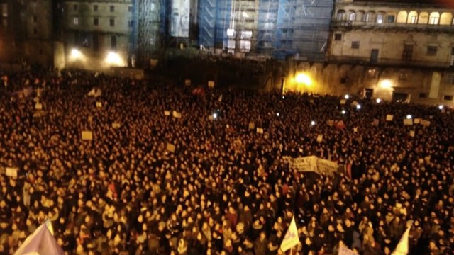 Multitudinarias Marchas Por Toda Galicia Po En O Broche Hist Rica