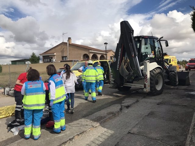 Muere un trabajador de 52 años en El Álamo tras ser golpeado en la