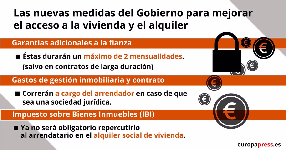 Estas Son Las Medidas Aprobadas Por El Gobierno Para Mejorar El Acceso