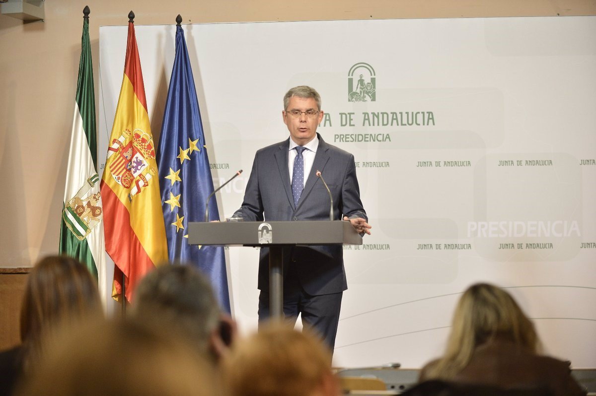 Junta de Andalucía actualiza la distribución de las competencias