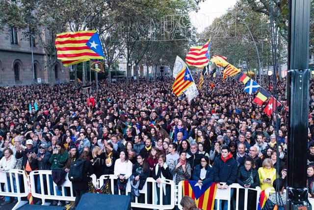 Tsunami Democràtic organiza más de 300 actos en Catalunya durante la