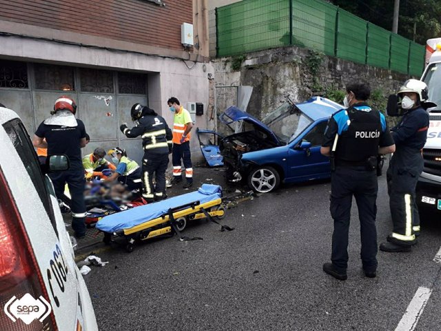 Dos J Venes Resultan Heridos Uno De Gravedad En Un Accidente De