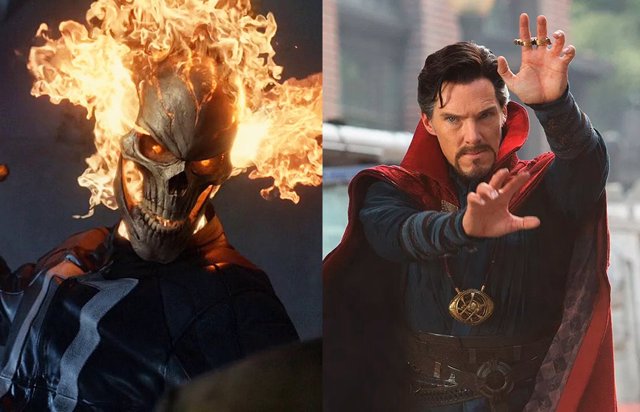 Ghost Rider En Doctor Strange In The Multiverse Of Madness