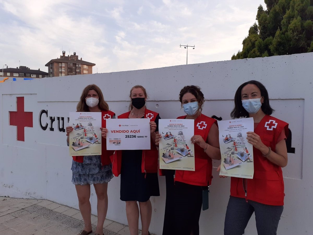 El Primer Premio Del Sorteo De Oro De Cruz Roja Deja En Palencia Tres