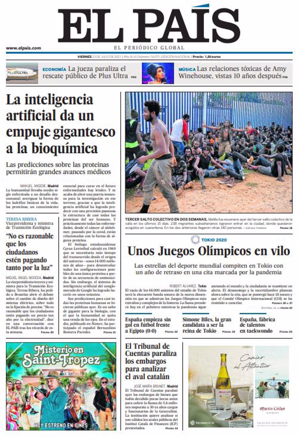 Las Portadas De Los Peri Dicos Del Jueves De Julio