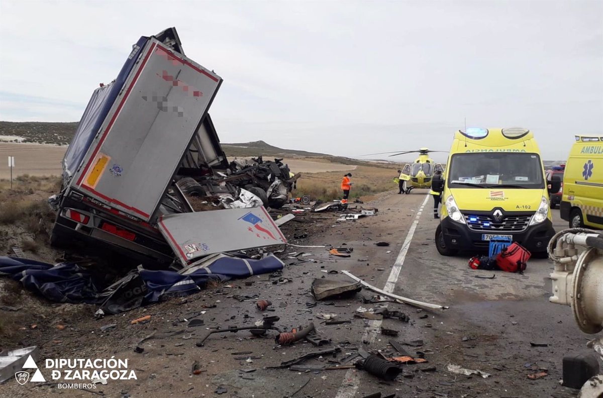 Un muerto y tres heridos en un accidente de tráfico registrado en la N