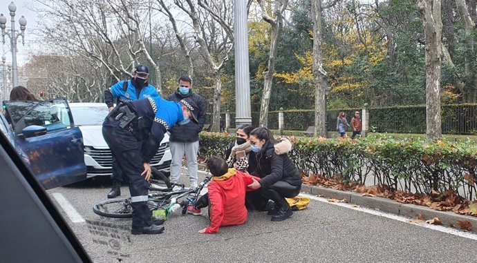 Herida Una Ciclista Atropellada Por Un Turismo En El Paseo Zorrilla De