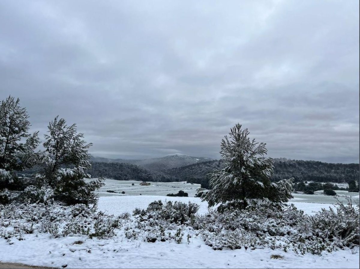 El Temporal Cubre De Nieve El Norte Y El Interior De La Provincia De