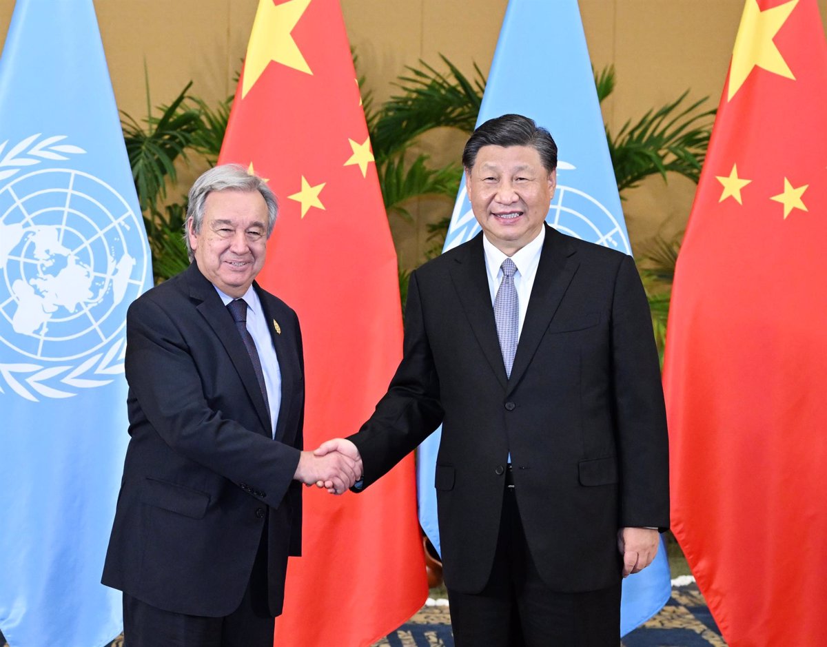 China Guterres destaca ante Xi la importancia de la cooperación