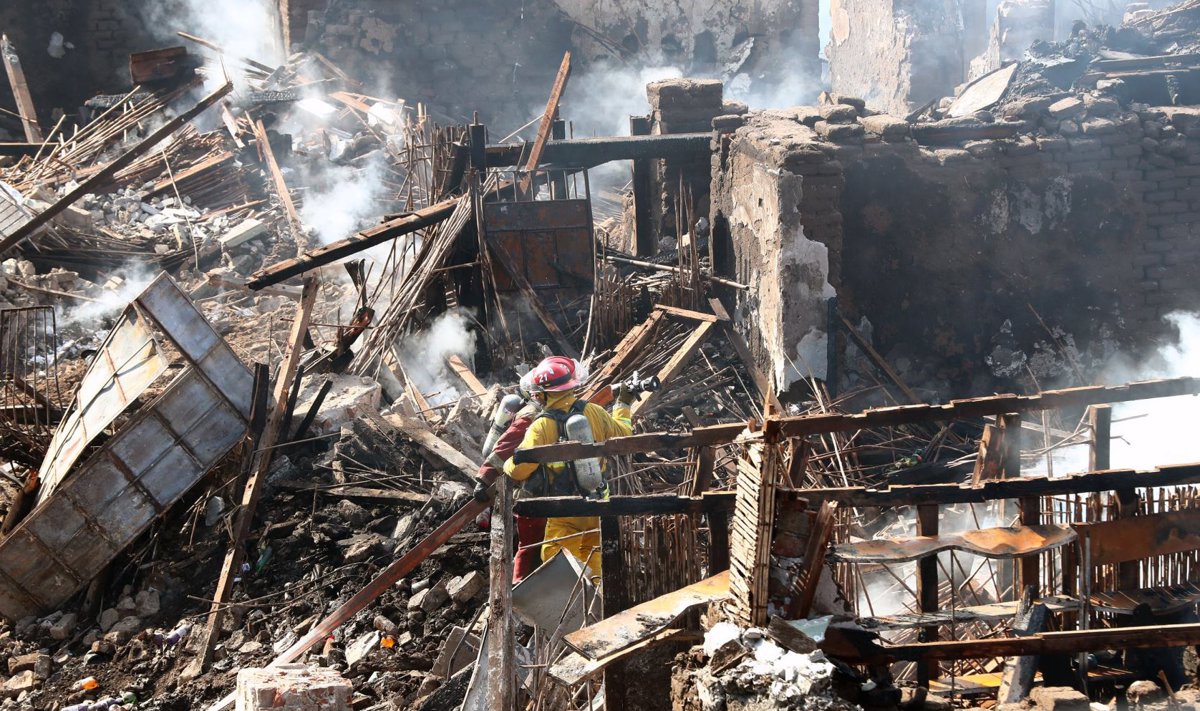 Perú Al menos un muerto y más de 40 heridos por una explosión en un