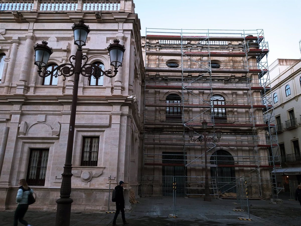 El Ayuntamiento de Sevilla retoma los trabajos de restauración de la