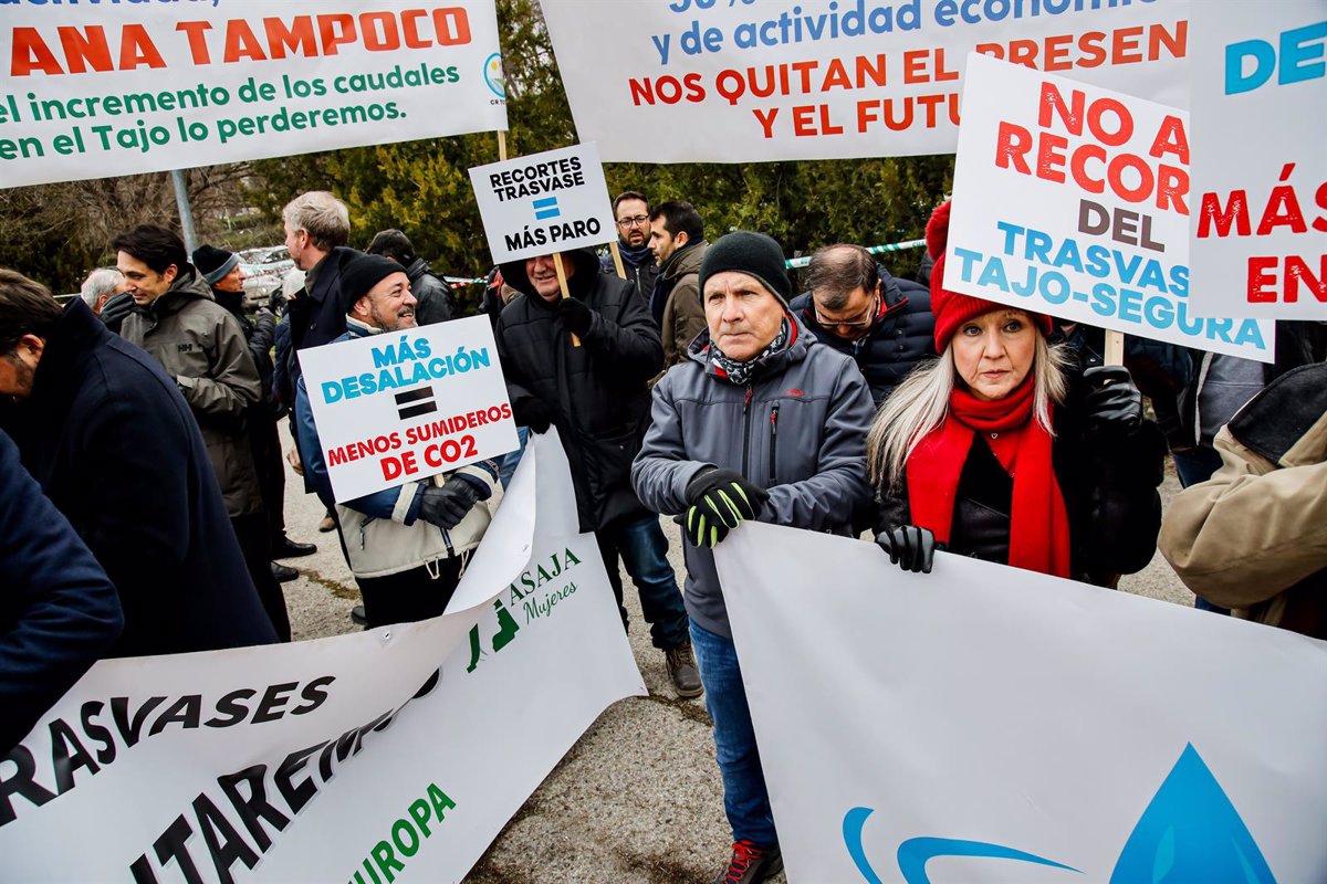 Regantes denunciarán al Tribunal Supremo el recorte del trasvase Tajo