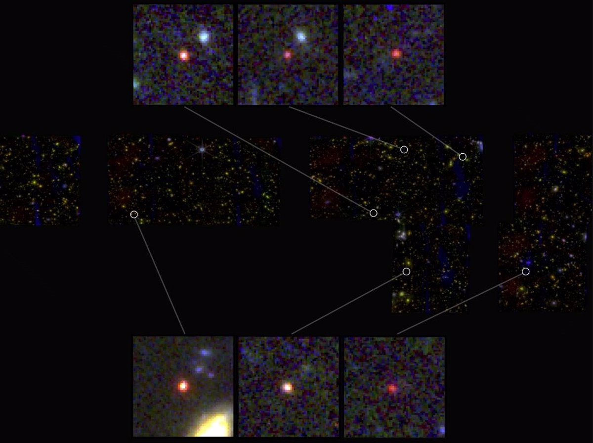 Webb detecta galaxias antiguas tan masivas que no deberían existir