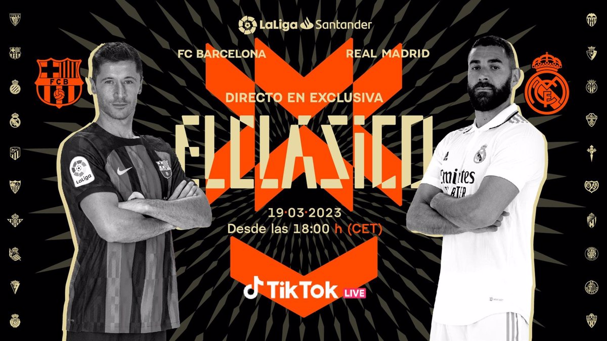 Laliga Ofrecer Contenido Especial Y En Exclusiva Del Cl Sico En Tiktok