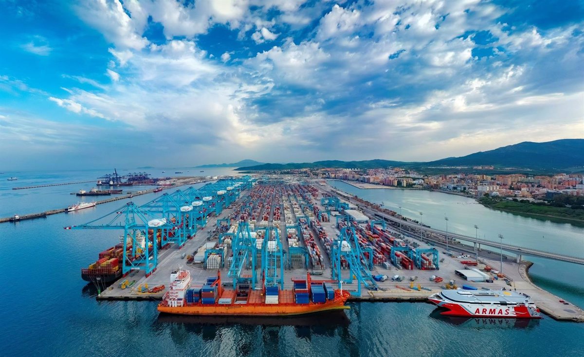 El Puerto de Algeciras Cádiz mueve 43 8 millones de toneladas de