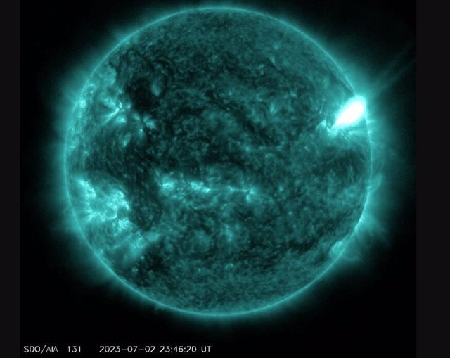 El Sol Libera Una Potente Llamarada De La Clase M S Intensa