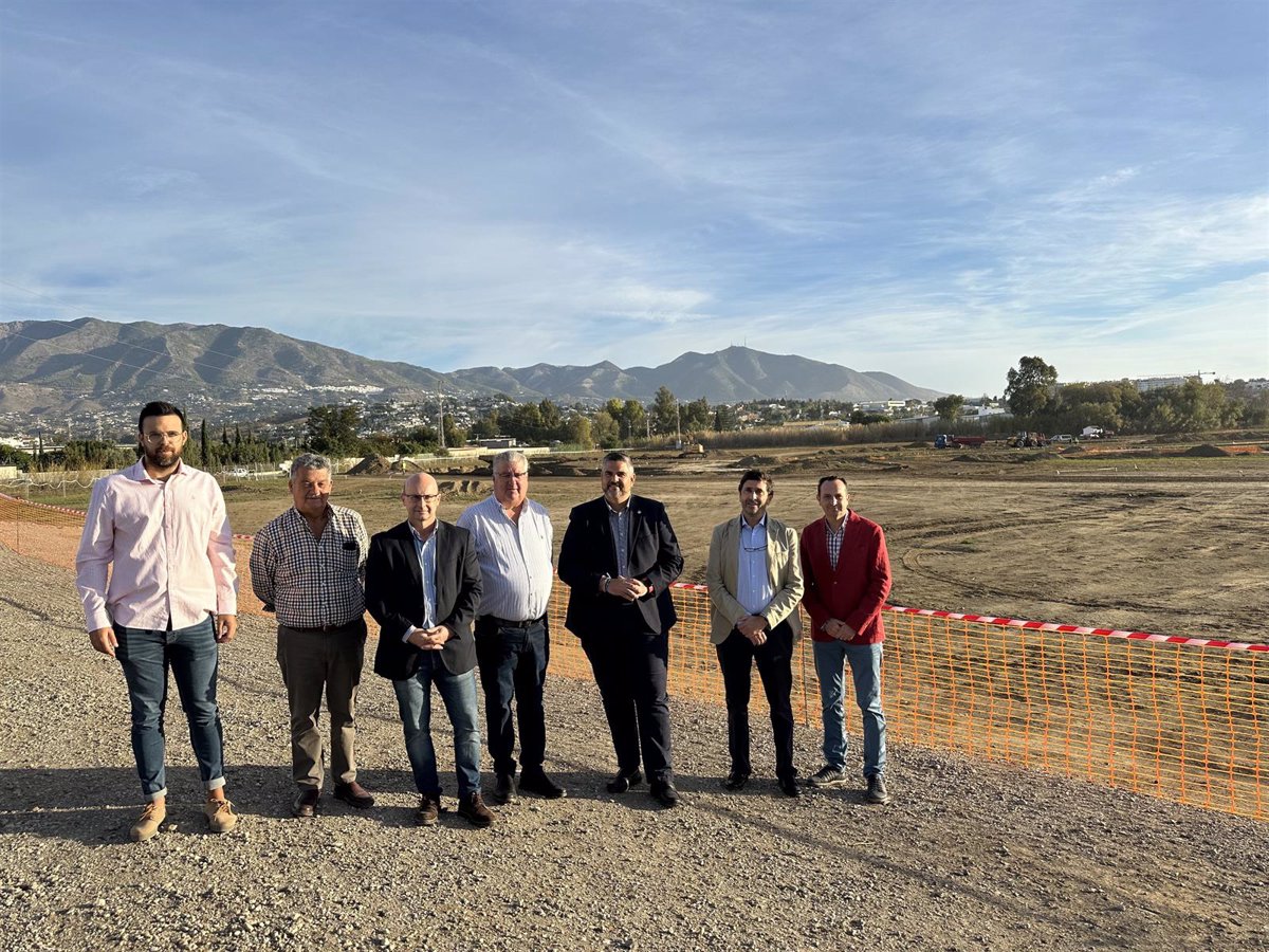 Avanzan A Buen Ritmo Los Trabajos Del Gran Parque De Mijas Que