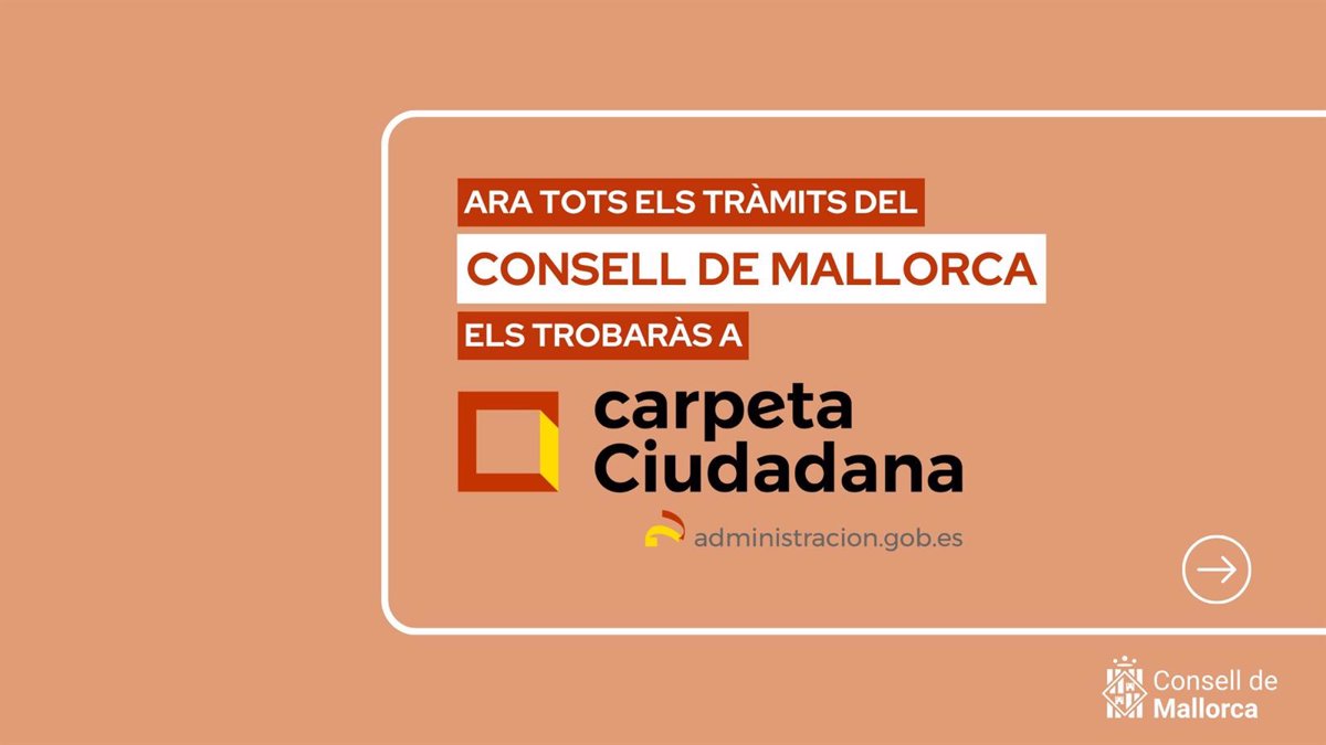 El Consell De Mallorca Se Adhiere A La Plataforma Mi Carpeta Ciudadana