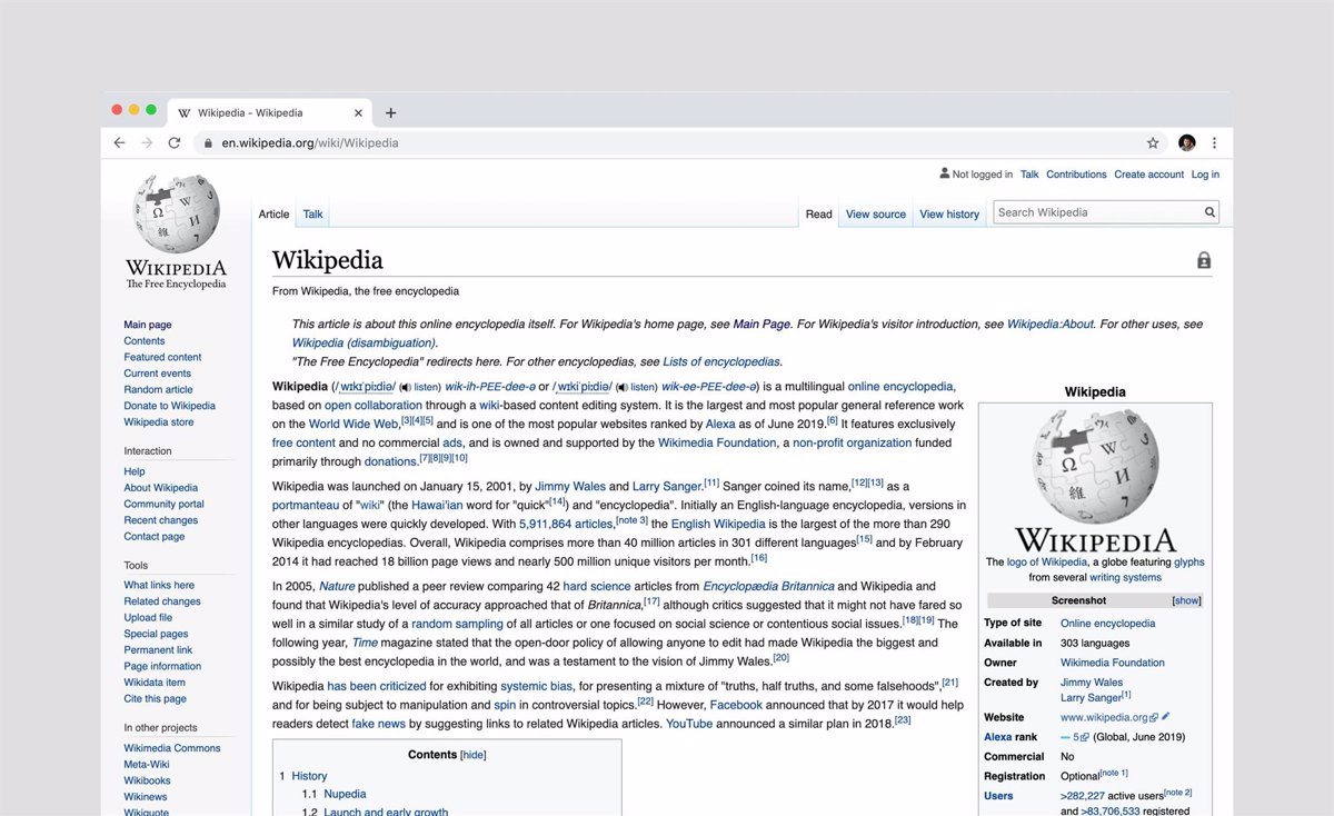 Wikipedia en español reúne 2 millones de artículos y se mantiene como