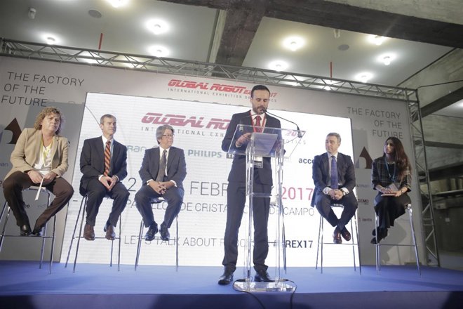 Acto inaugural de Global Robot Expo 2017