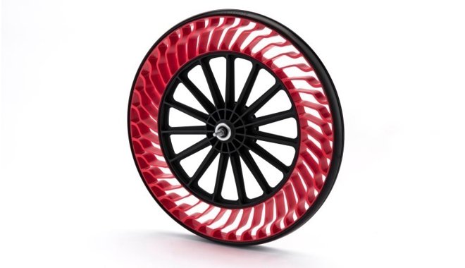 Nuevos neumáticos sin aire para bicicletas 