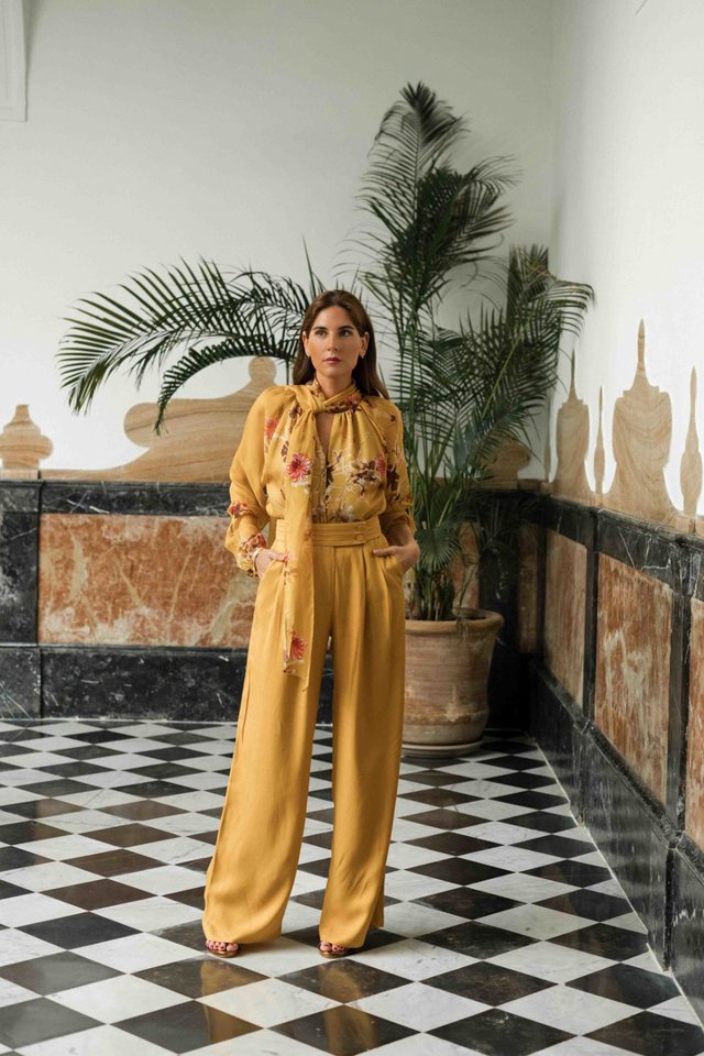 Lourdes Montes presenta la colección que dominará la primavera: "Al final, en cualquier evento acabas bailando"