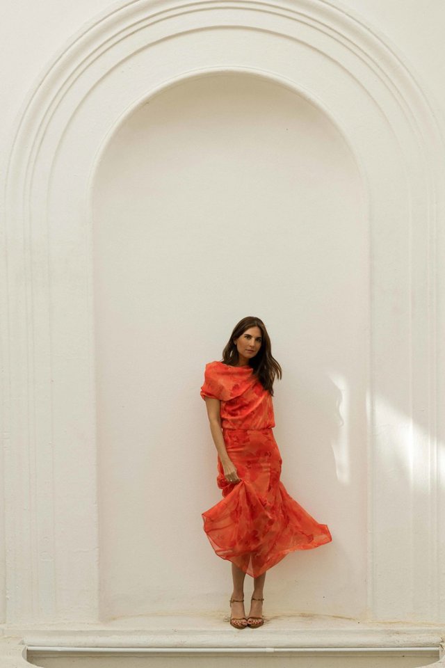 Lourdes Montes presenta la colección que dominará la primavera: "Al final, en cualquier evento acabas bailando"