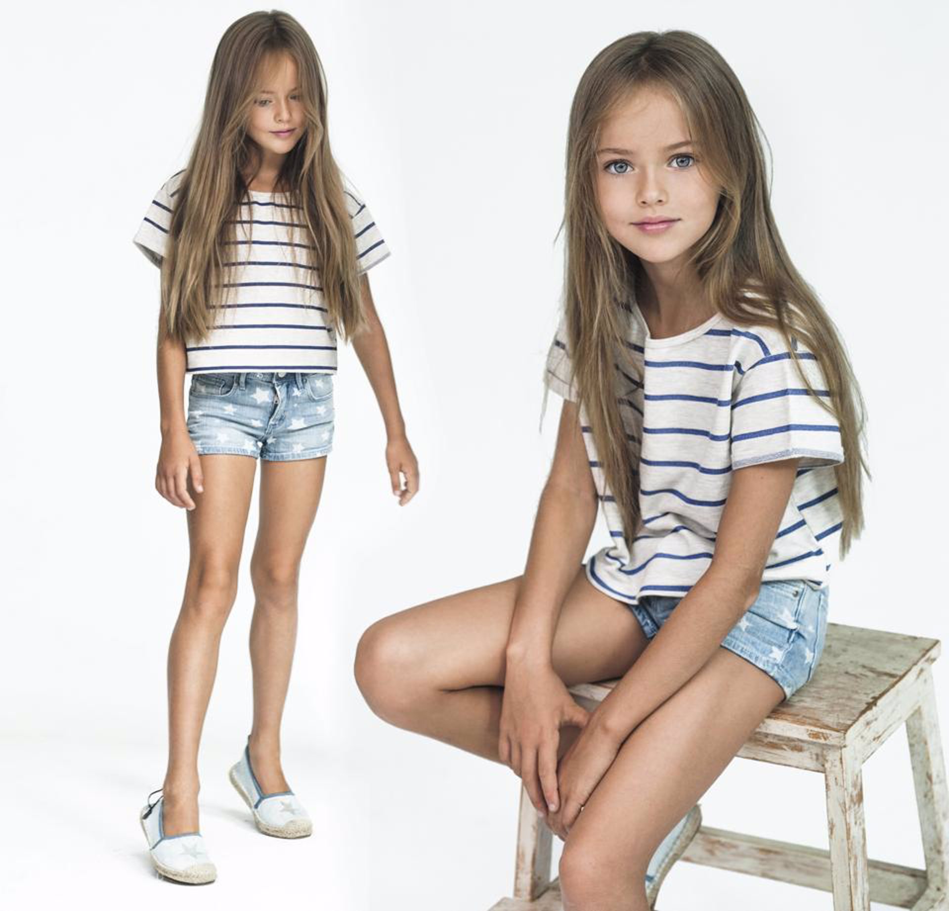 Kristina Pimenova La Niña Más Guapa Del Mundo No Ha Podido Desfilar En La 080 De Barcelona