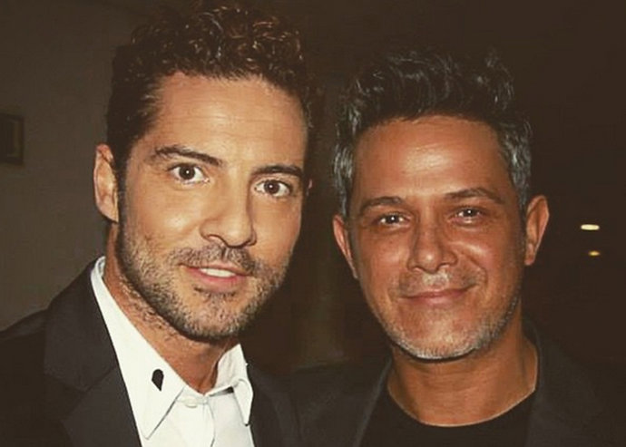 Alejandro Sanz y Bisbal, juntos en los premios Dial