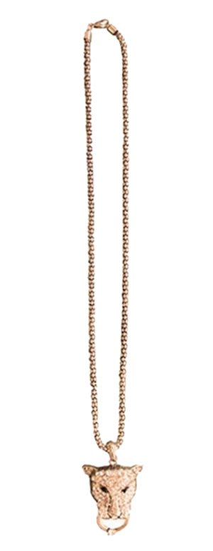 Colgante dorado de tigre de Victoria Rockera