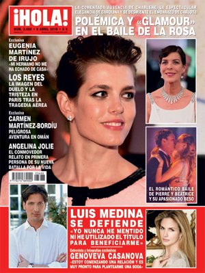 ¡Hola! muestra en su portada la polémica y el glamour del Baile de la Rosa que centró su atención en la sonada ausencia de Charlene de Mónaco