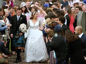 Andy Murray y Kim Sears, una multitudinaria boda de ensueño