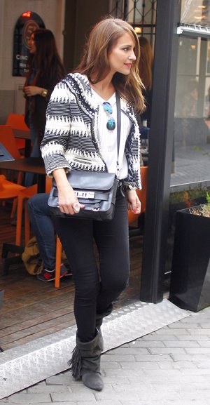 Paula Echevarría, un look impecable para su día a día